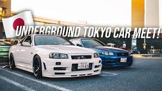 TAKING MY R34 GTR TO SECRET UNDERGROUND TOKYO CAR MEET! *Tokyo Drift Car Meet*