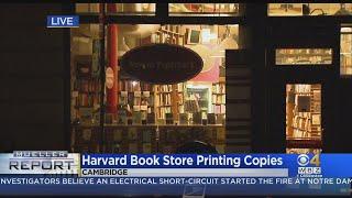 Harvard Book Store Printing Copies Of Mueller Report