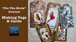 For The Birds | Making Tags | DT Project for @TracieFoxCreative  | #adfeature