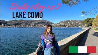 อิตาลี vlog    lake como 