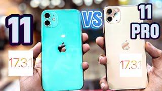 iPhone 11 vs iPhone 11 pro comparison in 2024 Boot up and Apps loading test in 2024 #apple #iphone