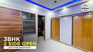 3 BHK Flat for rent near Uttam Nagar East Metro | 3 BHK Flat for rent in Delhi | BRS RENTALS R584