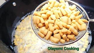 HOW TO MAKE CRUNCHY CHINCHIN MILKY CHIN CHIN WITHOUT BUTTER