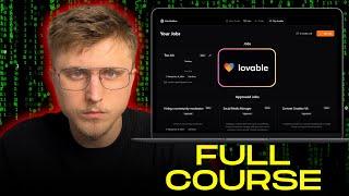 Build An App (SaaS) Using Lovable.dev (AI) & Supabase - Full Course