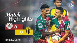 Match Highlights | Mohun Bagan Super Giant 3-0 Hyderabad FC | MW 15 | ISL 2024-25