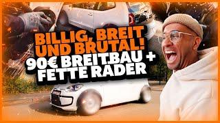 JP Performance - BILLIG, BREIT und BRUTAL! 90€ Breitbau + Fette Räder | Volkswagen Up