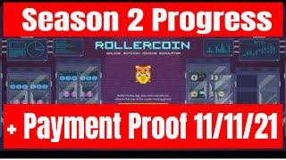 Rollercoin Virtual Cloud Mining Update And Payment Proof , Earn Free Crypto.