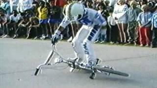 GT FREESTYLE TEAM 'Flatland BMX Tricks' 1980's  @stuntabiker