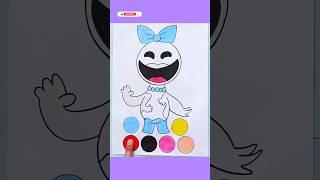 Dolly the DoughGirl Color Art poppy playtime 4 #trend #art #shortvideo #poppyplatime #trending