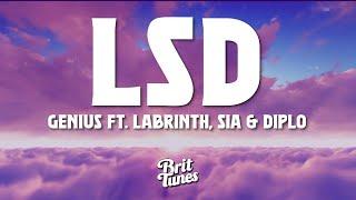 LSD - Genius (Lyrics) ft. Sia, Diplo, Labrinth