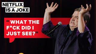 Patton Oswalt Saw One Drunk Fight That Gave Him Hope | Netflix Is A Joke