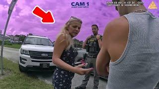 When Crazy Girlfriend Hiding Dangerous Items In Car Gets Arrested By Cops