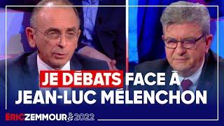 Éric Zemmour face à Jean-Luc Mélenchon chez Cyril Hanouna