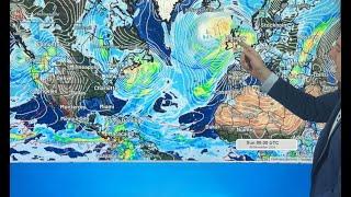 NZ's 7 Day Rainfall + 3 big northern hemisphere storms