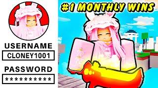 I Logged into *THE #1 ACCOUNT* In Roblox Bedwars!