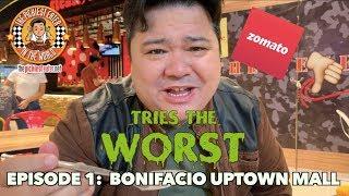 PICKIEST EATER TRIES THE WORST RESTAURANT IN BONIFACIO UPTOWN MALL | Episode 1
