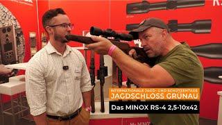 Internationale Jagd & Schützentage Grünau 2024: Das kompakte MINOX RS-4 2,5-10x42 Zielfernrohr