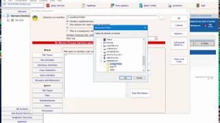 Configuring a PA File Sight monitor