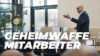 Keynote  "Geheimwaffe Mitarbeiterführung" auf der Capmo Konkret Veranstaltung