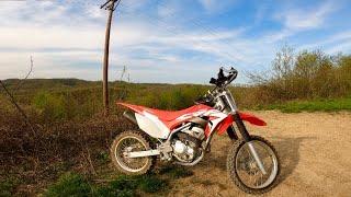 HONDA CRF250F FIRST RIDE HATFIELD MCCOY TRAILS