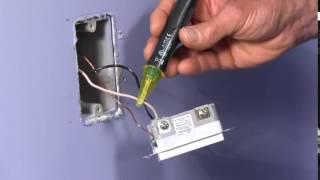 Use a Voltage Tester to Make sure the Power is Off