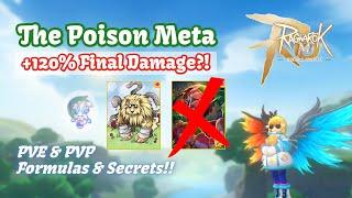 Poison Meta: +120% Final Dmg?! Formulas & secrets!! (Goodbye Poi Tata, Hello Chimera~) | Ragnarok M