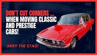 Don't Cut Corners!... When Moving Classic and Prestige Cars!