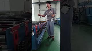 Zhongtuo Live  detailed introduction of roofing sheet roll forming machine