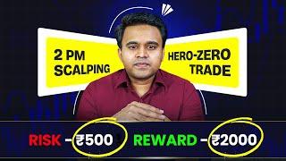 BEST ZERO TO HERO SCALPING STRATEGY || 2.00 PM STRATEGY || TRADING PLUS