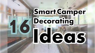 Smart Camper Decorating Ideas Travel Trailers