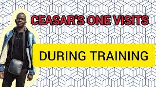 Ceasar's One Visits During Training