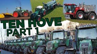 The farming year with Ten Hove Contracting: Spring | 20x Fendt fleet | The Netherlands