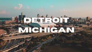 Detroit Michigan USA 4K Drone video | Flying over Detroit | |ZH Travellers| #4k #usa#detroit