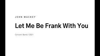 Mackey: Let Me Be Frank With You (full band midi demo)