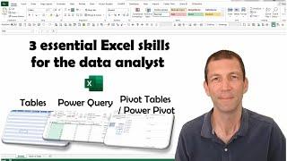 3 Essential Excel skills for the data analyst