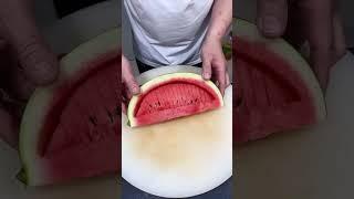 Best fruit cutting design ️#kitchen #fooddesign #watermelon #cuttingskills #delicious #foodlover