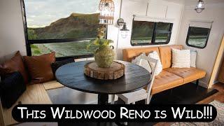 Renovated Wildwood 26TBSS RV Renovation Walkthrough/Camper Renovation