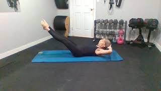 No Prop Pilates Mat Workout