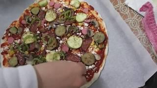 ÇOCUKLAR BUNA BAYILACAK (Sebzeli Pizza Nasıl Yapılır)