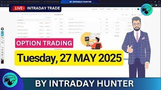 Live Bank Nifty Option Trading  | Intraday Trading by Intraday Hunter