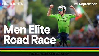 Men Elite Road Race highlights | 2024 UCI Road World Championships