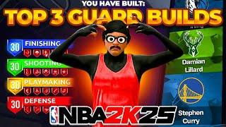 *NEW* TOP 3 BEST GUARD BUILDS on NBA 2K25!! ALL NEW META GUARD BUILDS ON NBA 2K25!! (SEASON 3)