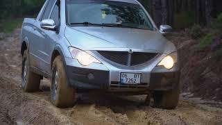 ssangyong actyon sports 4x4 offroad