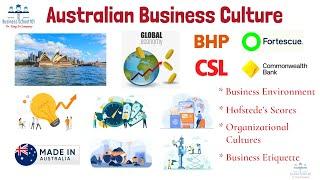 Australian Business Culture | International Management | From A Business Professor