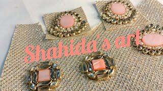 how to make kundan jewellery at home || DIY kundan jewellery || shahida's art