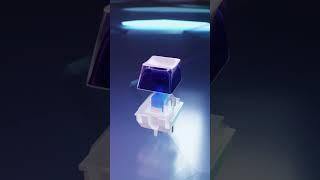 Keyboard key animation #animation #keyboard #relaxing #satisfying #sound #loop #blender #blender3d