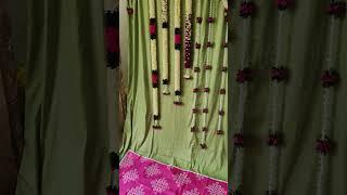 Garland Backdrop Set for Pooja Decor | Available on IndiaMART