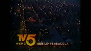 WKRG (CBS) Schedule Change 1988