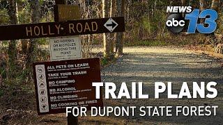 Future trail plans for DuPont State Forest shown during final public meeting