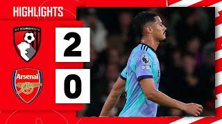 William Saliba RED CARD | Bournemouth vs Arsenal 2-0 Highlights | Premier League 2024/25